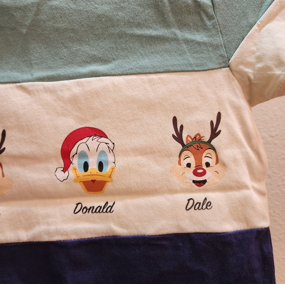 Disney Walt Disney World 50th Anniversary Holiday Panel Toddler T-Shirt - Picture 6 of 8